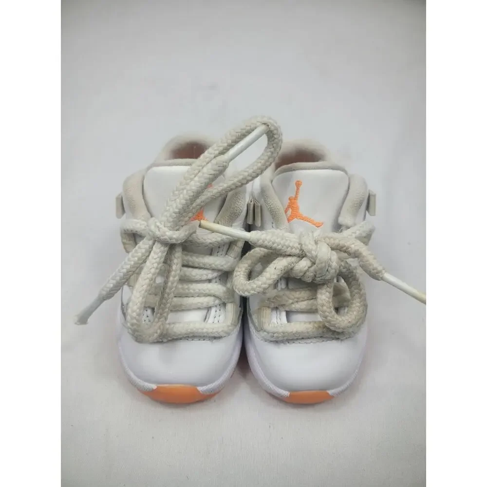 Nike Air Jordan 11 Retro Low Bright Citrus Orange Toddler Size 4C... DJ4327-139